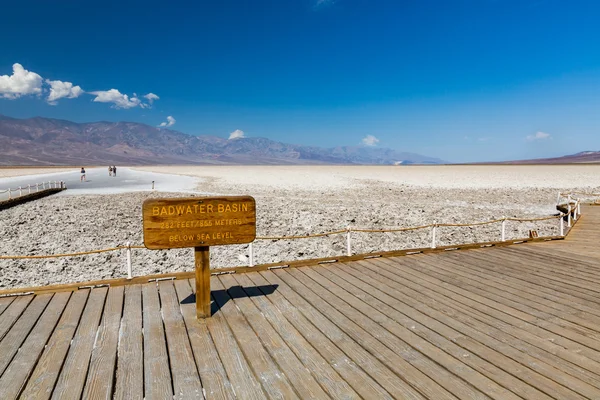 Badwater Basin, Death Valley National Park — Stock Photo, Image