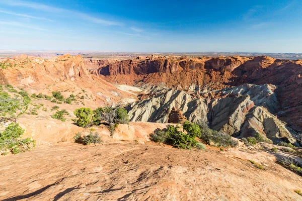 Views of Upheaval Dome in Canyonlands National Park — Stock Photo, Image