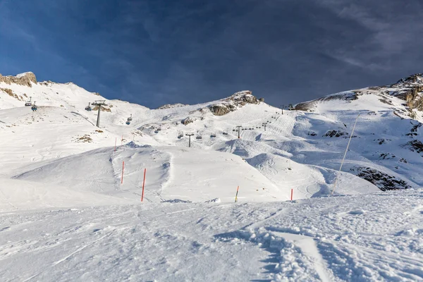 Blick vom Skigebiet engelberg — Stockfoto