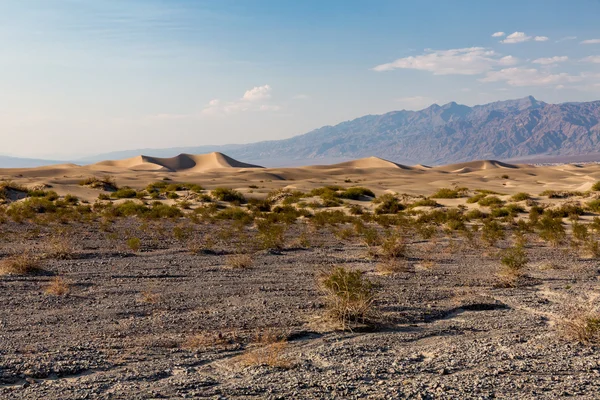 Mesquite Flat Sand Dunes, Valle de la Muerte — Foto de Stock