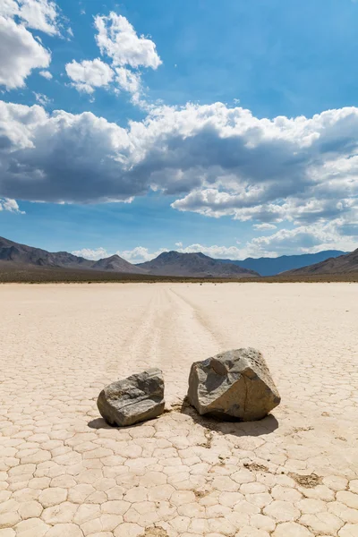 Racetrack in the Death Valley National Park — Stock Photo, Image