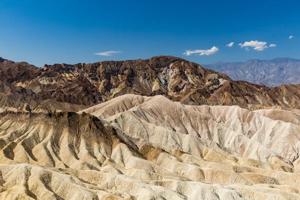 Zabriskie point, park narodowy doliny śmierci — Zdjęcie stockowe