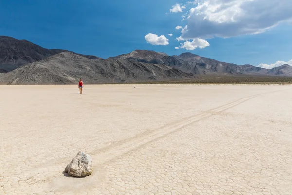 Racetrack in the Death Valley National Park — Stock Photo, Image