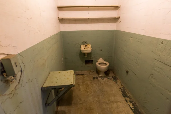 Interieur uitzicht van het eiland Alcatraz in San Francisco — Stockfoto