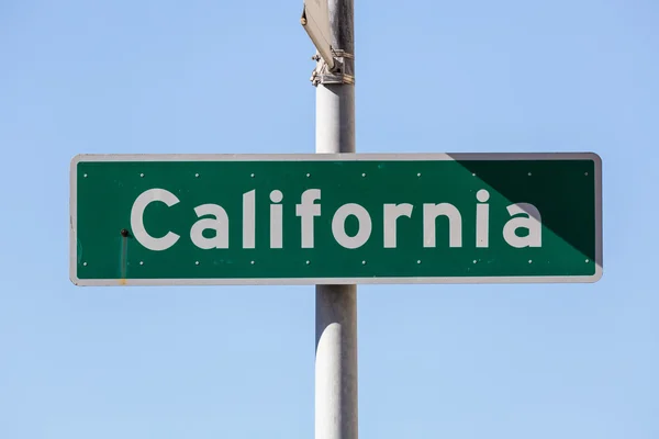 California street name sign — Stock Photo, Image