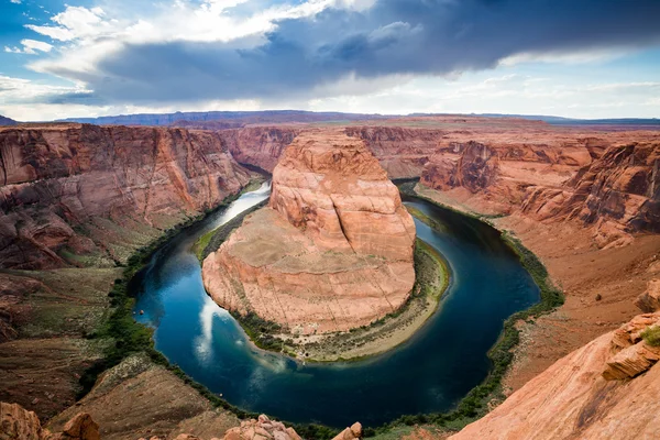 Horseshoe Bend lângă Pagină — Fotografie, imagine de stoc