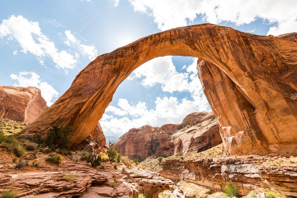 Rainbow Arch at the Lake Powell