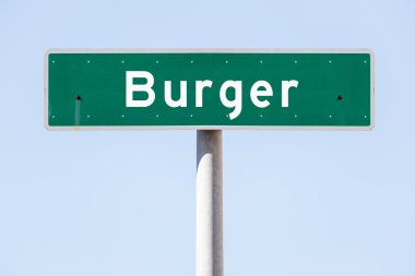 Amerikan özel sokak adı işareti