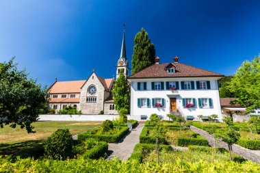 St. Sebastian Church of WETTINGEN dış görünümlerini