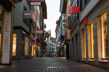 İsviçre 'deki Lucerne şehrinin manzarası
