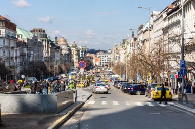 Prag'da binaların dış kez bakıldı