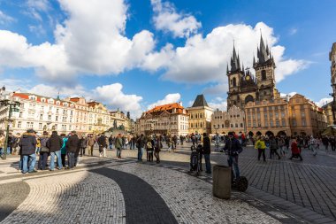 Prag'da binaların dış kez bakıldı
