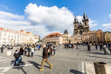 Prag'da binaların dış kez bakıldı