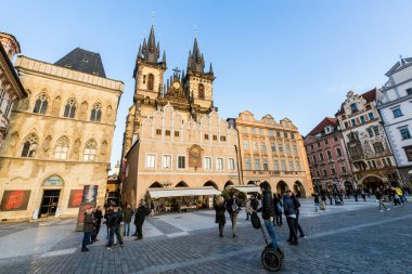 Prag'da binaların dış kez bakıldı