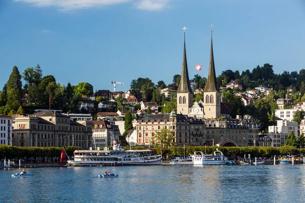 Blick auf die Stadt Luzern in der Schweiz — Stockfoto