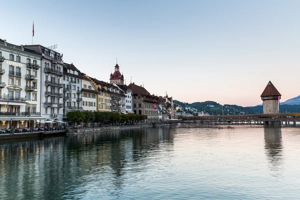 瑞士卢塞恩市的风景 — 图库照片