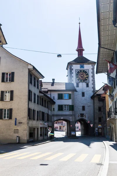 Città vecchia Mellingen in Svizzera — Foto Stock