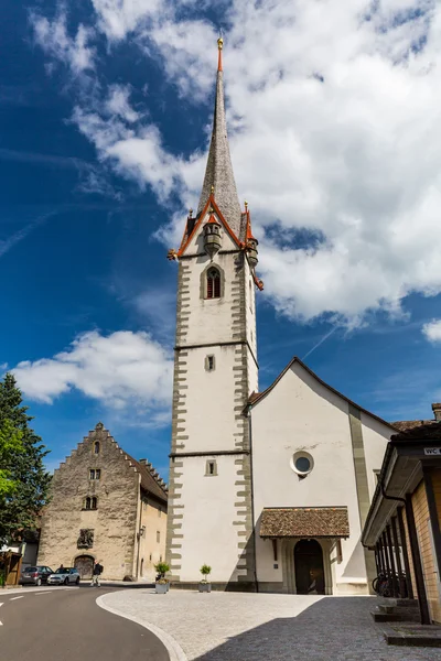 Verschiedene häuser in der altstadt stein am rhein — Stockfoto