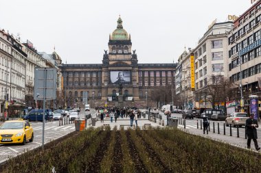 Prag 'daki Wenceslas Meydanı
