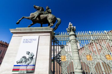 İtalyan şehri Turin dış görünümlerini 