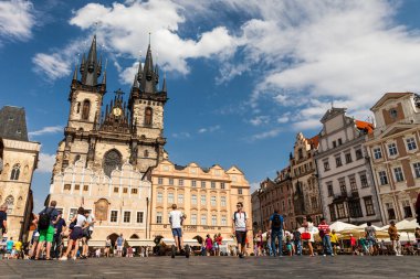 Çek Cumhuriyeti Prag şehir görünümünü