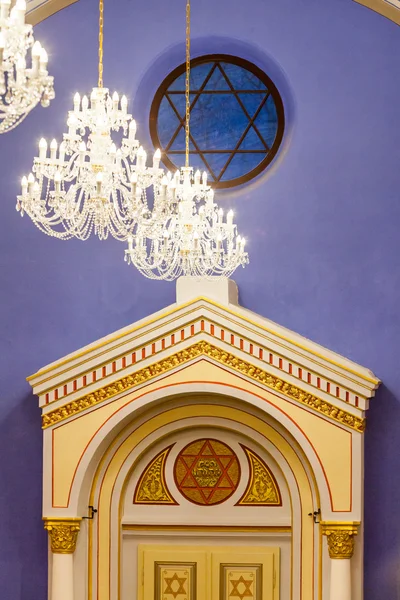 Interior view in a renovated synagogue in Ruzomberok, Slovakia — Stock Photo, Image