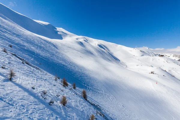 Skigebiet les orres, Hautes-alpes, Frankreich — Stockfoto