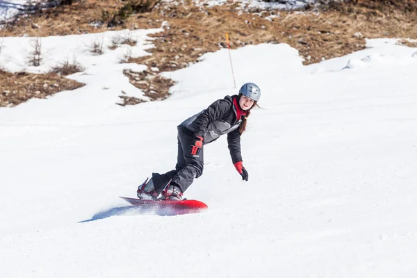 Skigebiet les orres, Hautes-alpes, Frankreich — Stockfoto