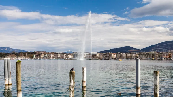 Vistas de Ginebra, Suiza — Foto de Stock