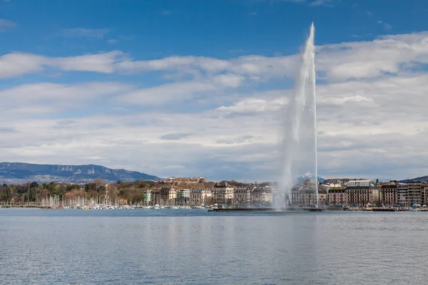 Blick auf Genf, Schweiz — Stockfoto