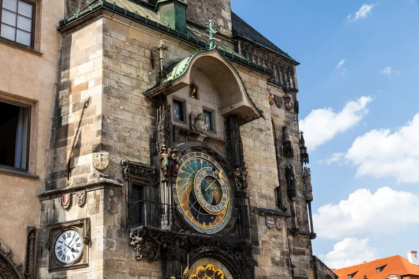 Astronomisk klocka i Prag, Tjeckien — Stockfoto