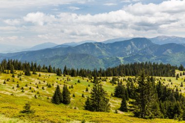 Bisiklete binme boyunca doğa Revuce Slovakya Malino Brdo yolu