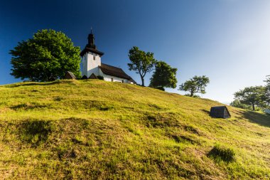 Martincek Ruzomberok, Slovakya yakınındaki köydeki Slovak Kilisesi
