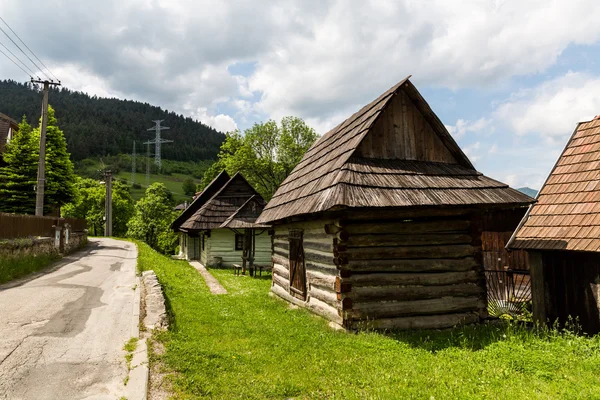 Вид на селище Цернова біля Ружомберок, Північна Словаччина — стокове фото