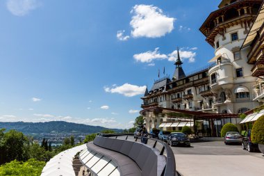 Lüks Grand Hotel Dolder görüntülemek