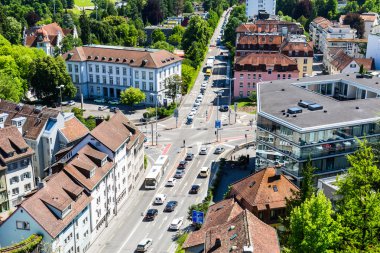 Aargau, İsviçre kantonu Baden Schulhausplatz için görüntüleyin