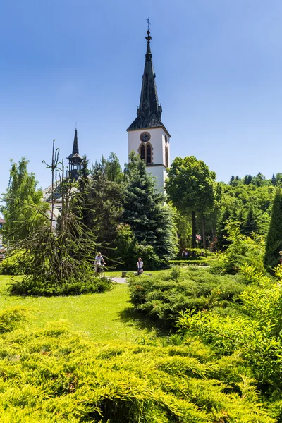 Het centrum van Dolny Kubin in Slowakije — Stockfoto