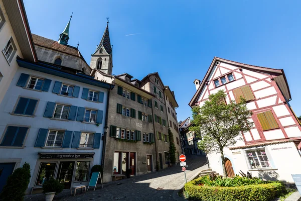 Vistas exteriores del casco antiguo de Baden — Foto de Stock