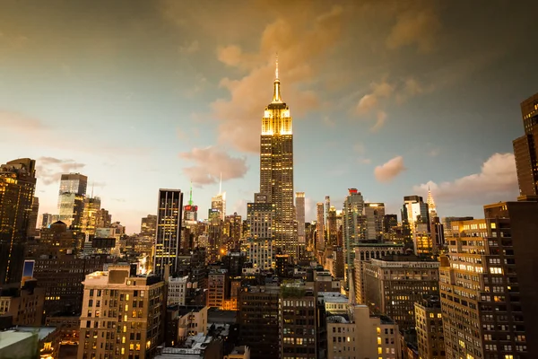 Empire State Building, Нью-Йорк 23 августа 2015 — стоковое фото