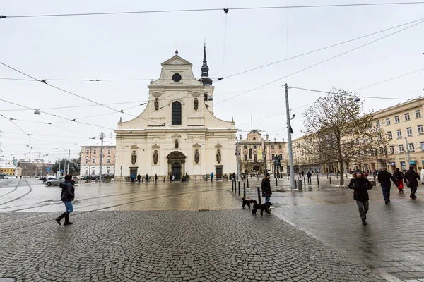 Brno, Чеська Республіка - 7 січня 2015 — стокове фото