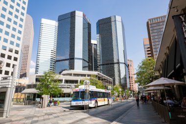 DENVER, COLORADO - AUGUST 25: Views of the main shopping stre