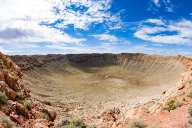 Meteor Crater in Arizona clipart