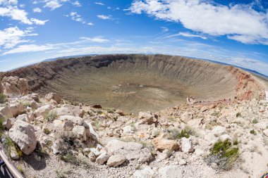 Meteor Crater in Arizona clipart