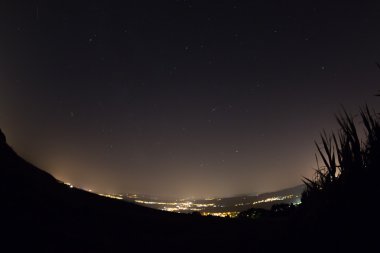 Meteor gece gökyüzü, Ağustos 2015, İsviçre
