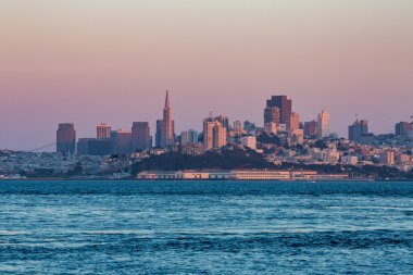 san francisco gün batımında