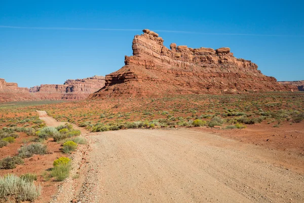 Valley of the Gods Road — Stock Photo, Image