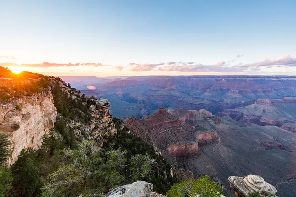 Grand Canyon bei Sonnenuntergang — Stockfoto