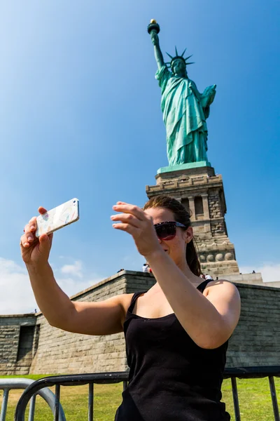 New york, Özgürlük heykeli — Stok fotoğraf