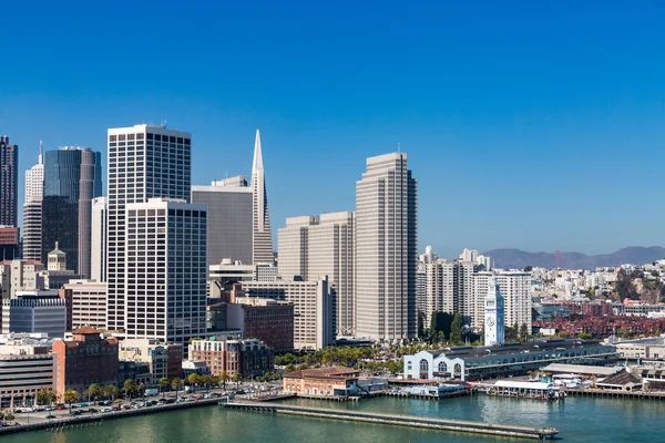 Vista desde Treasure Island a San Francisco — Foto de Stock