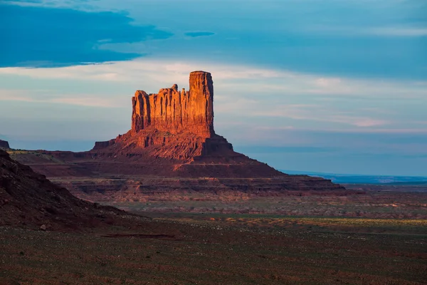 Monument Valley at sunset — Stock Photo, Image